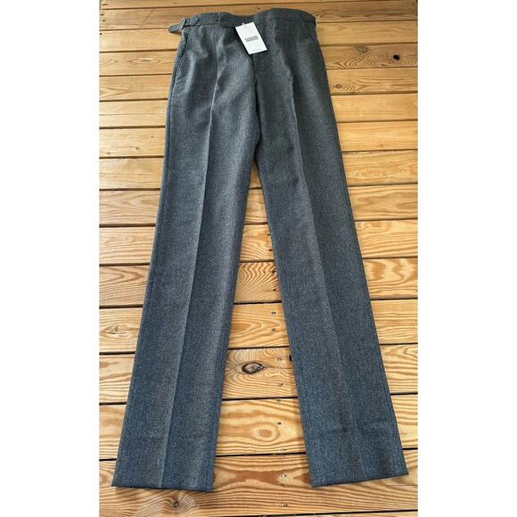NWT Natalino Dress Pants Size 30x36 Men’s Charcoal Side Adjust - Picture 1 of 10